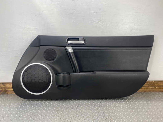 06-08 Mazda Miata MX-5 Right RH Interior Door Trim Panel (Black FN0) See Notes