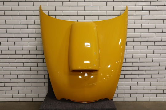 03-06 Chevy SSR Aftermarket Fiberglass Hood W/Scoop Slingshot Yellow (79U)