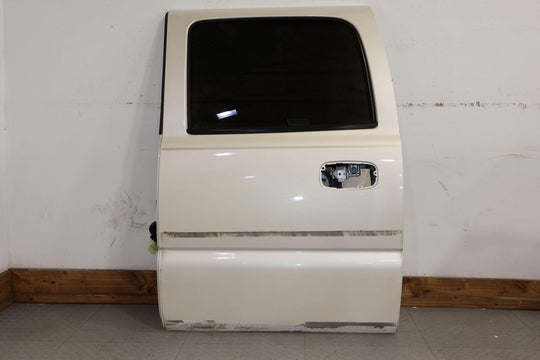 02-06 Cadillac Escalade EXT Pickup Rear Left Door W/ Glass (White Diamond 98U)