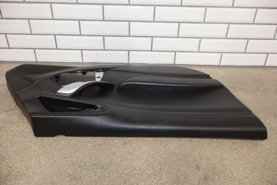 17-20 Fiat 124 Spider Left LH Interior Door Trim panel (Nero XR) Light Wear