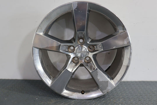 10-12 Chevy Camaro SS Single (1) 20x9 OEM 5 Spoke Wheel (Curb Rash) Poor Finish