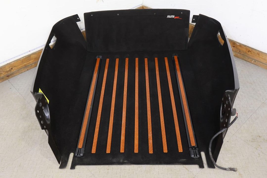 03-06 Chevy SSR Rear Carpeted Bed Cleanout W/ Woodgrain Trim (Black)