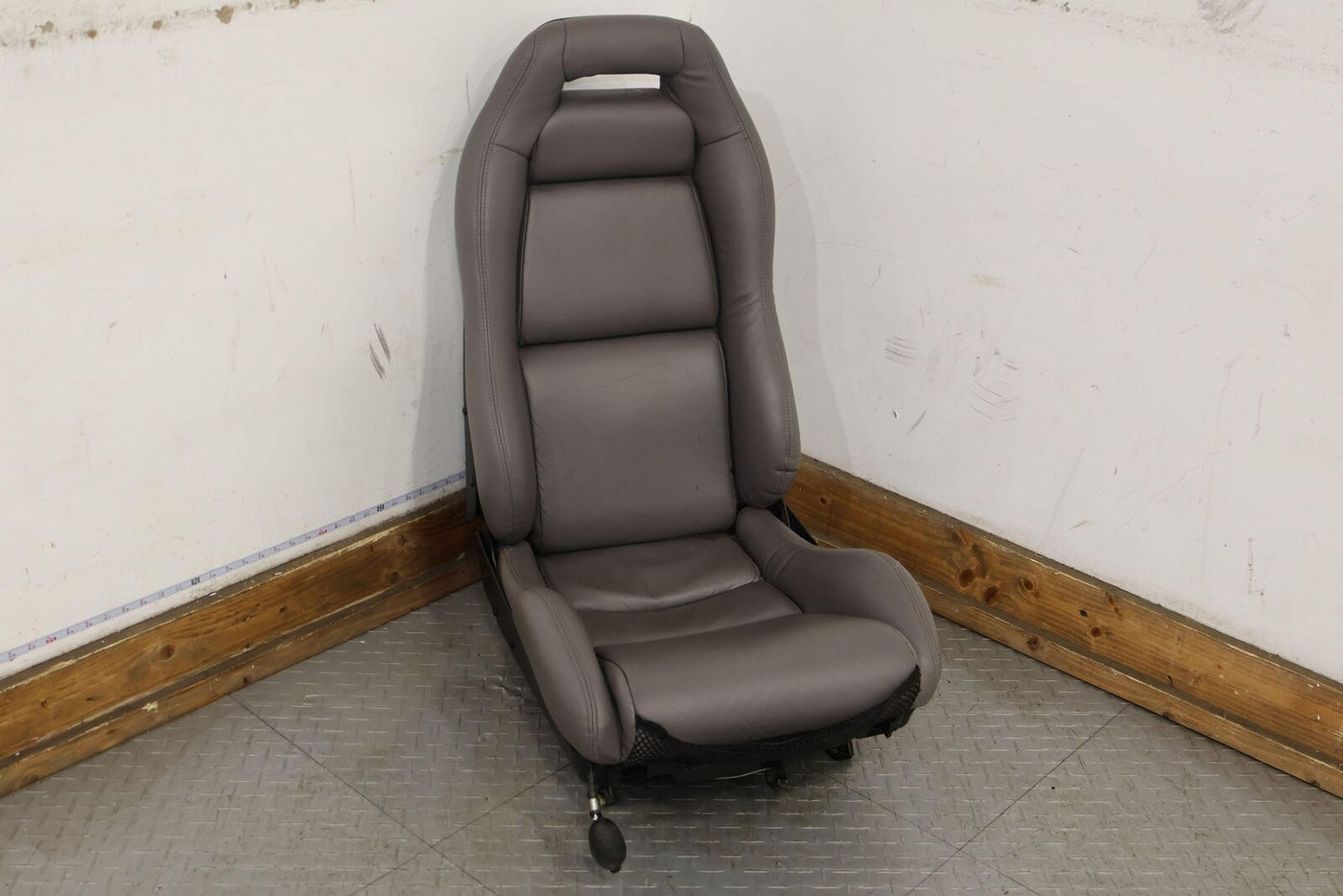 92-95 Dodge Viper RT10 Left LH Driver OEM Leather Seat (Grey) Nice Condition 15K