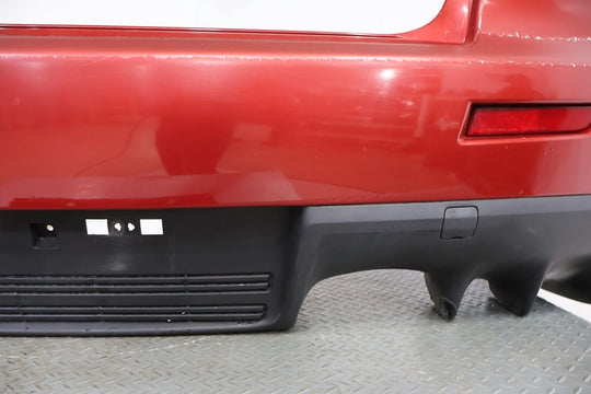 08-15 Mitsubishi Lancer EVO X Rear OEM Bumper (Rally Red P26) USDM See Photos