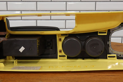 02-05 Ford Thunderbird Center Floor Console W/ Lid (Yellow/Black AY) Mild Wear