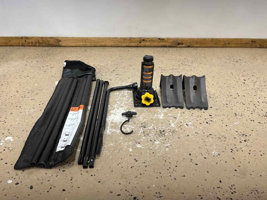 15-18 Cadillac Escalade ESV Emergency Spare Tire Tool Kit W/Carrier & Jack OEM