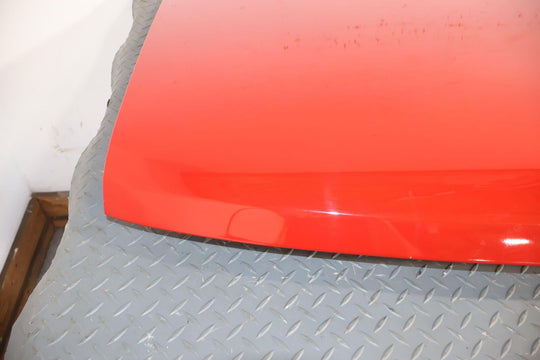 88-91 Buick Reatta Trunk / Deck Lid (Bright Red 66i) Poor Finish (Some Lip Rust)