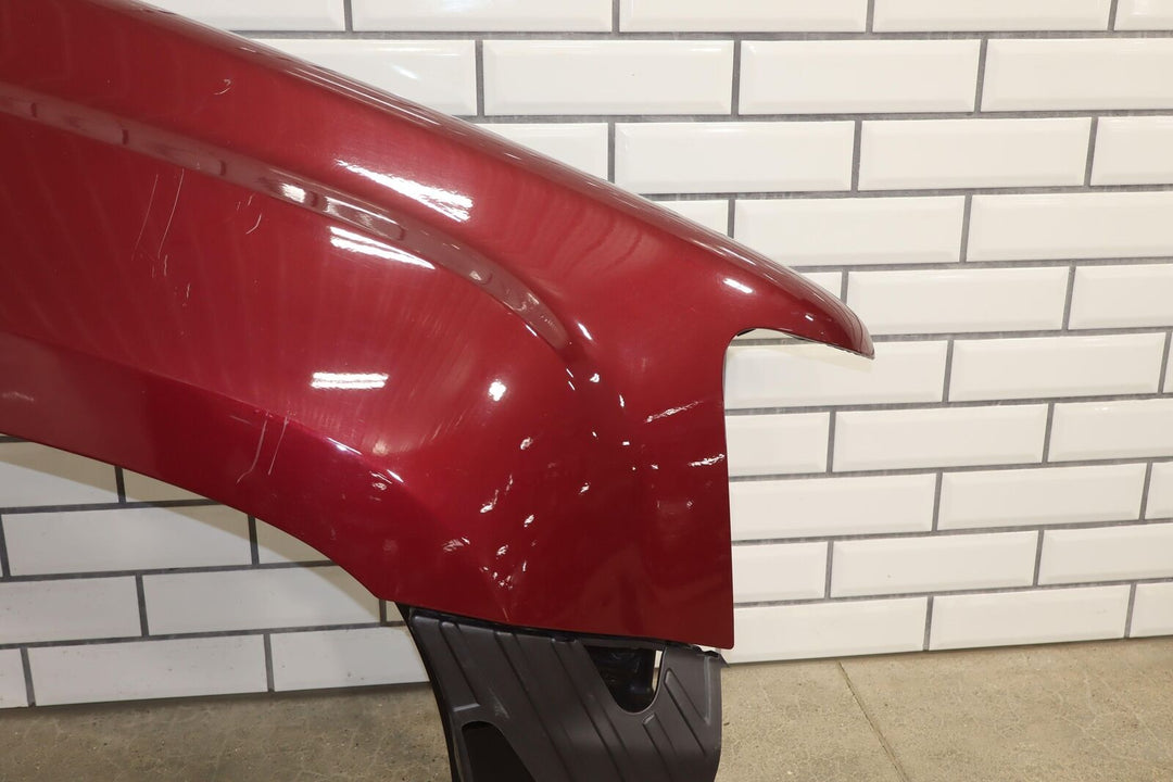 2007-2013 GMC Sierra Right RH Front Fender (Repaint Red) Southern Rust Free