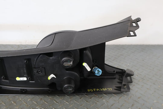 12-17 Fiat 500 Abarth Coupe Interior Center Floor Console (Black XX) See Notes