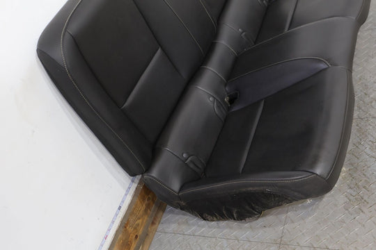 12-15 Chevy Camaro SS Leather Rear Back Seat Set (Black AFM) Minimal Wear