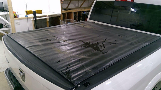 09-20 Dodge Ram 1500 Truxedo Tonneau Cover With Rails (5'7" Bed)