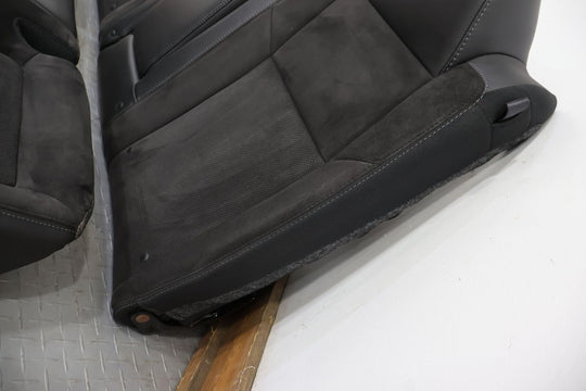 15-22 Dodge Challenger Scat Pack Rear Leather & Suede Seats (Black X9) Lt. Wear