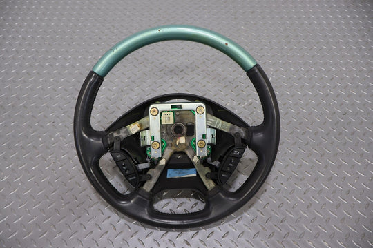 02-03 Ford Thunderbird Leather Steering Wheel (Thunderbird Blue/Black) See Notes