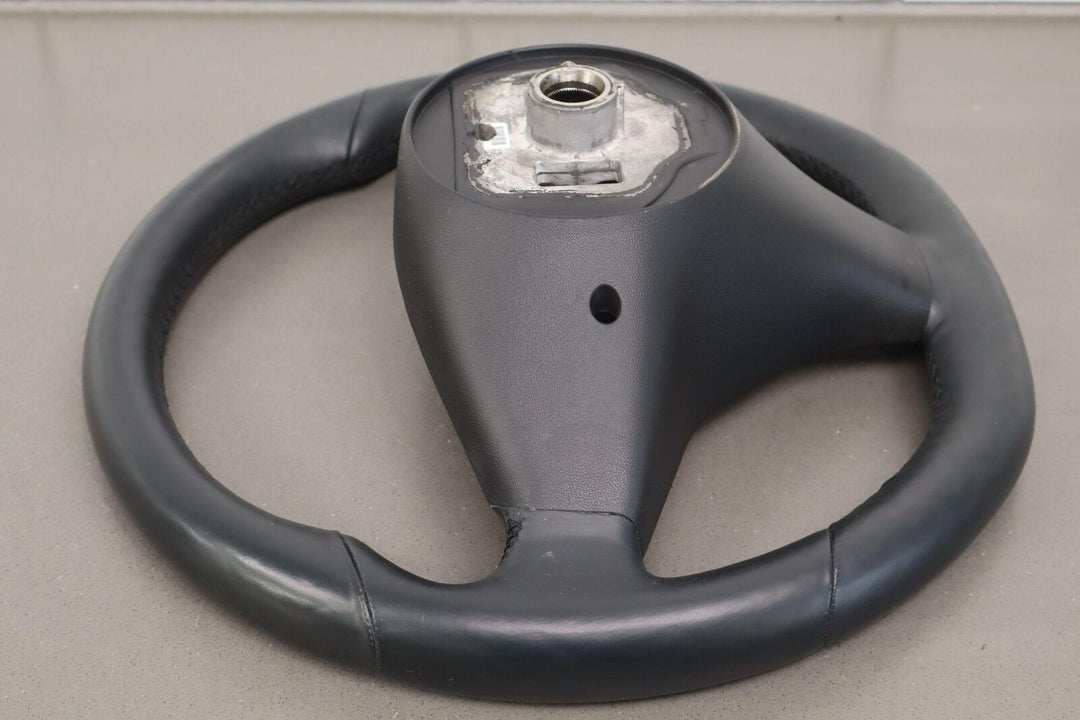 2012-2020 Tesla Model S/X Heated Black Leather Steering Wheel OEM