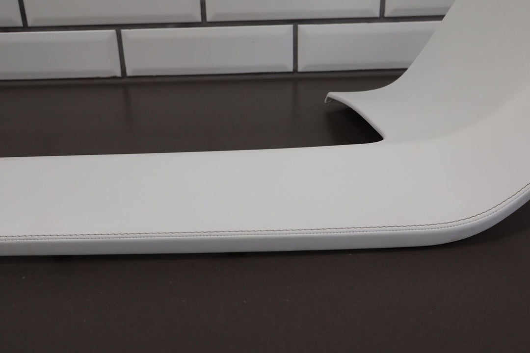 16-20 Tesla Model X Interior Right RH Dash Trim Panel (White UWT) 1002310-17-E