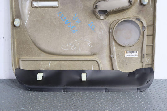 02-04 Cadillac Escalade EXT Pickup Rear Right RH Door Trim Panel (Shale 152)