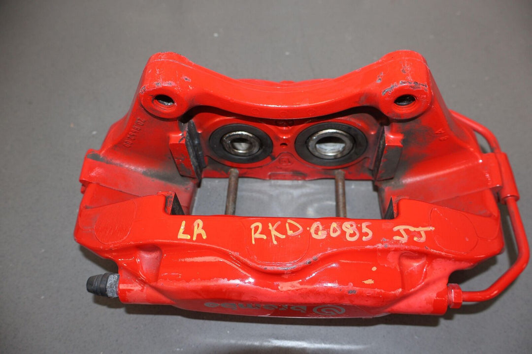 2015-2023 Dodge Challenger Hellcat OEM Brembo 6/4 Piston Brake Caliper Set Red