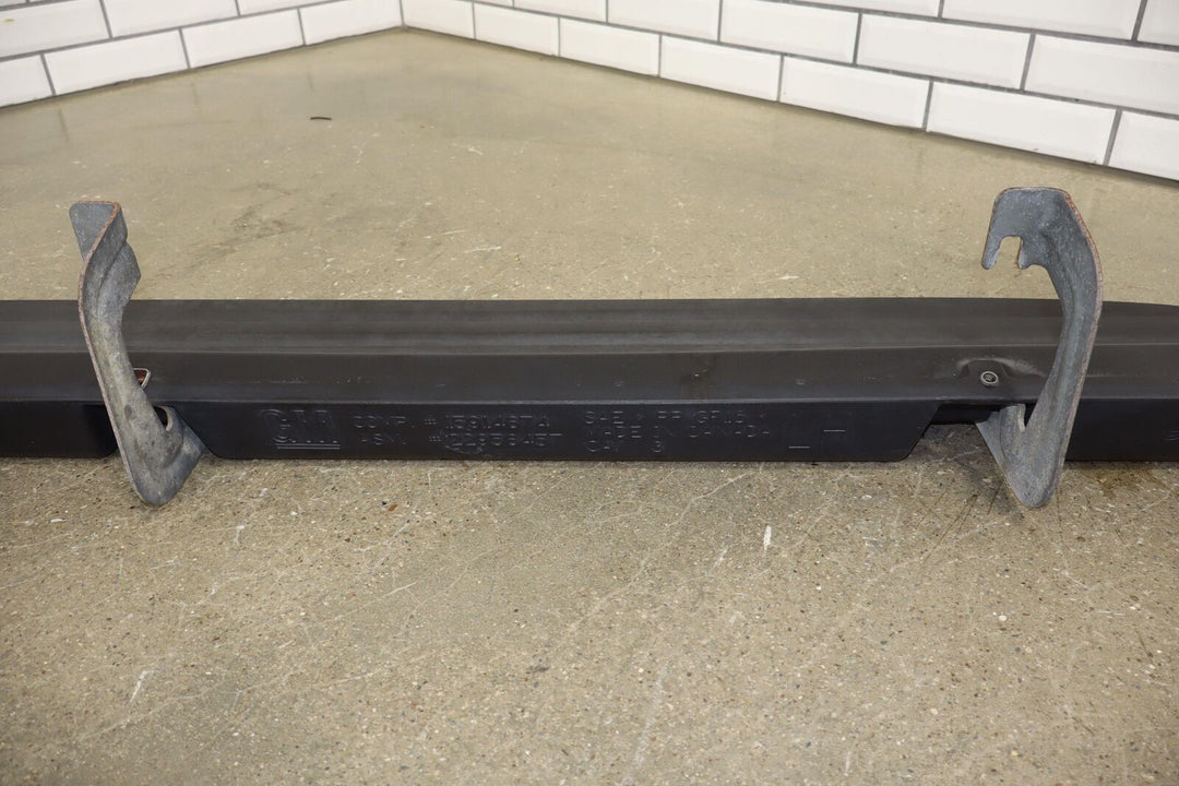 07-14 Tahoe Escalade Left Driver Flat Step Running Board Black Scratched Faded