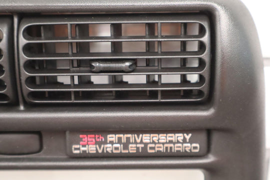 2002 Chevy Camaro 35th Anniversary Radio Bezel Trim W/Center Vents Ebony (192)