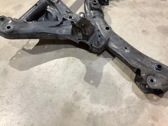 17-19 Tesla Model 3 Front Subframe Crossmember Dented OEM 1044521-00-J