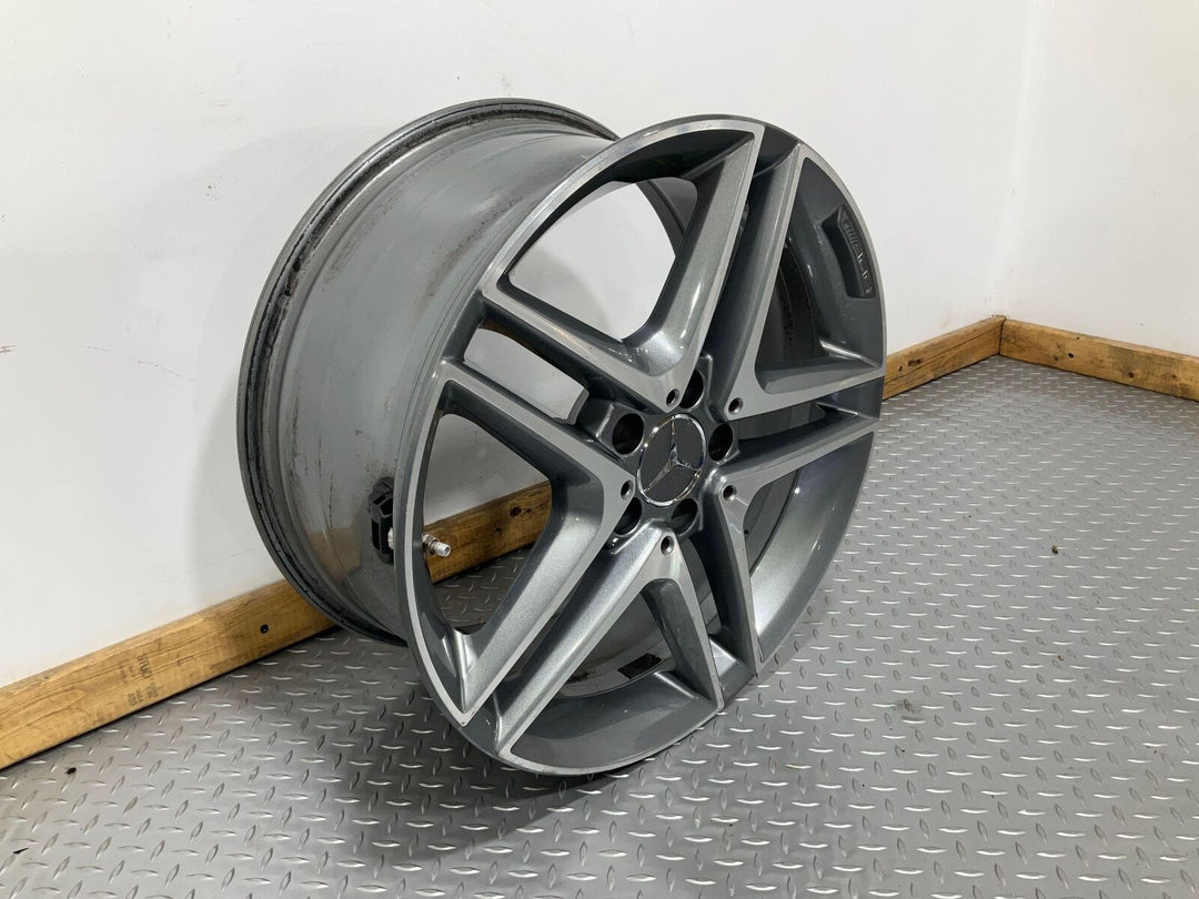 13-17 Mercedes CLA45 AMG 18x8 10 Spoke Wheel W/ Center Cap (Curb Rash)