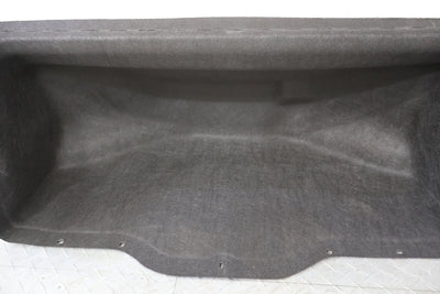 2022 Rivian R1S Rear Cargo Area Carpet Cleanout (Black Mountain) Light Wear