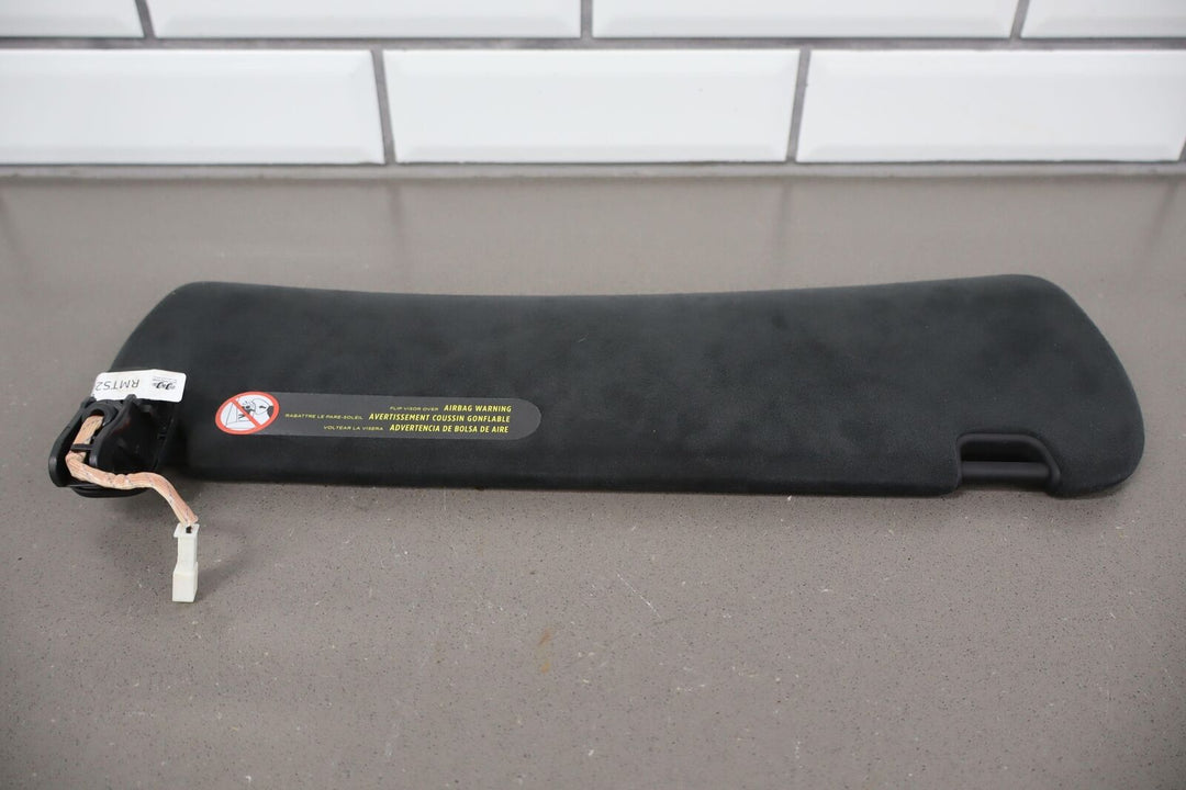 21-23 Tesla Model S Left Driver Side Sun Visor Alcantara Black Suede