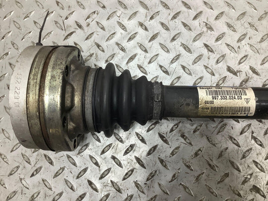 05-08 Porsche 911 997 Carrera AT W/O Turbo Left LH Driver Rear Axle Shaft OEM