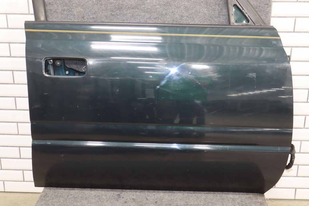 91-98 Toyota Land Cruiser RH Right Pass Front Door Shell Emerald Pearl (6M1)