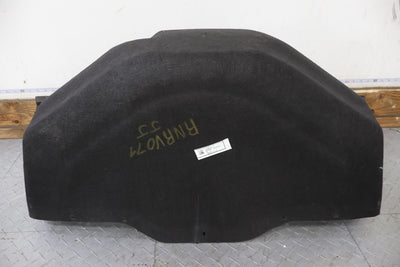 2022 Rivian R1S Rear Cargo Area Carpet Cleanout (Black Mountain) Light Wear