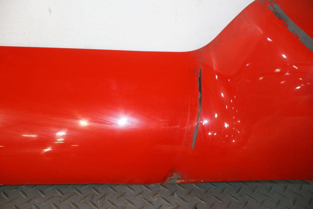 03-06 Chevy SSR Left LH Main Center Rocker Moulding (Redline Red 70U) See Notes