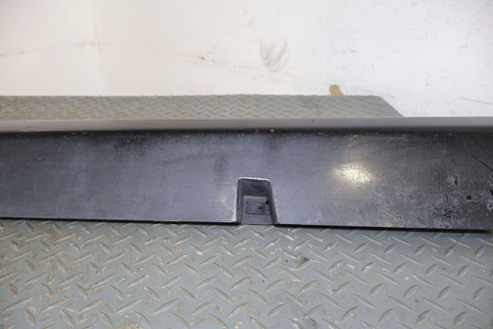 11-22 Dodge Charger Left Driver Rocker Moulding (Pitch Black PX8) Cracked Tabs