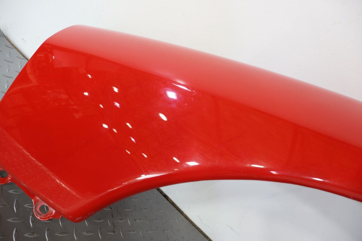 91-99 Mitsubishi 3000GT Driver Left Fender (Resprayed Red R71) Some Blemishes