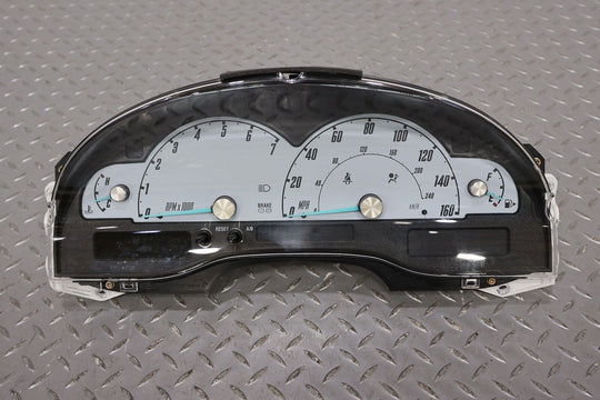 2002 Ford Thunderbird 160MPH Speedometer W/White Face Gauges (102K Miles) Tested