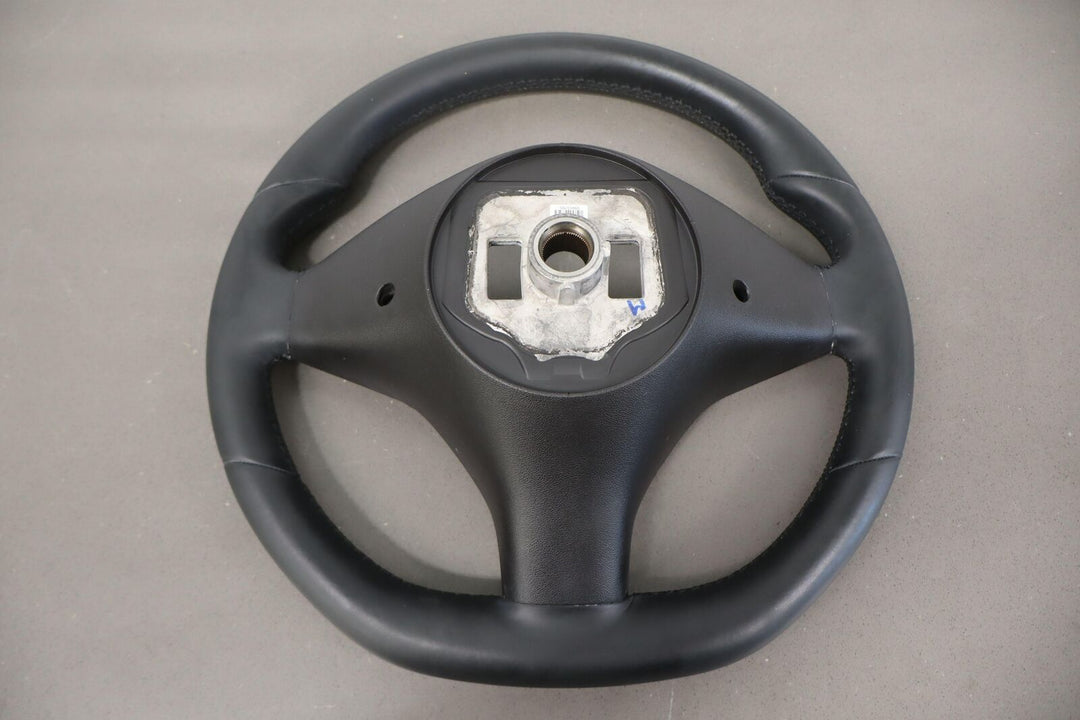 2012 - 2015 Tesla Model S Leather Steering Wheel OEM (Black) See Notes