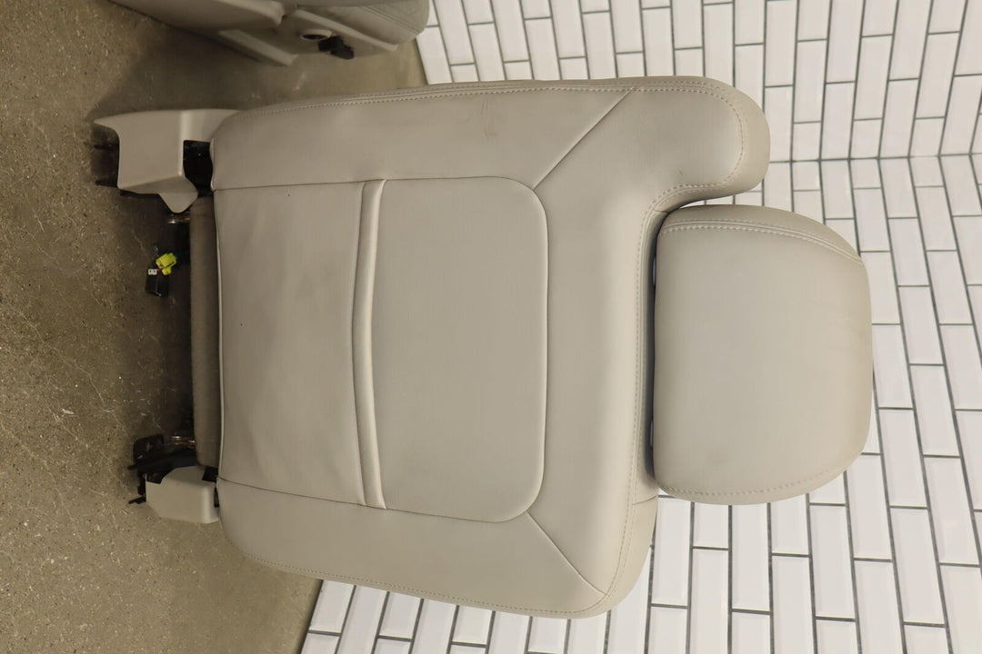 03-06 Cadillac Escalade Front Leather Bucket Seat Set (Left/Right) Shale 83K