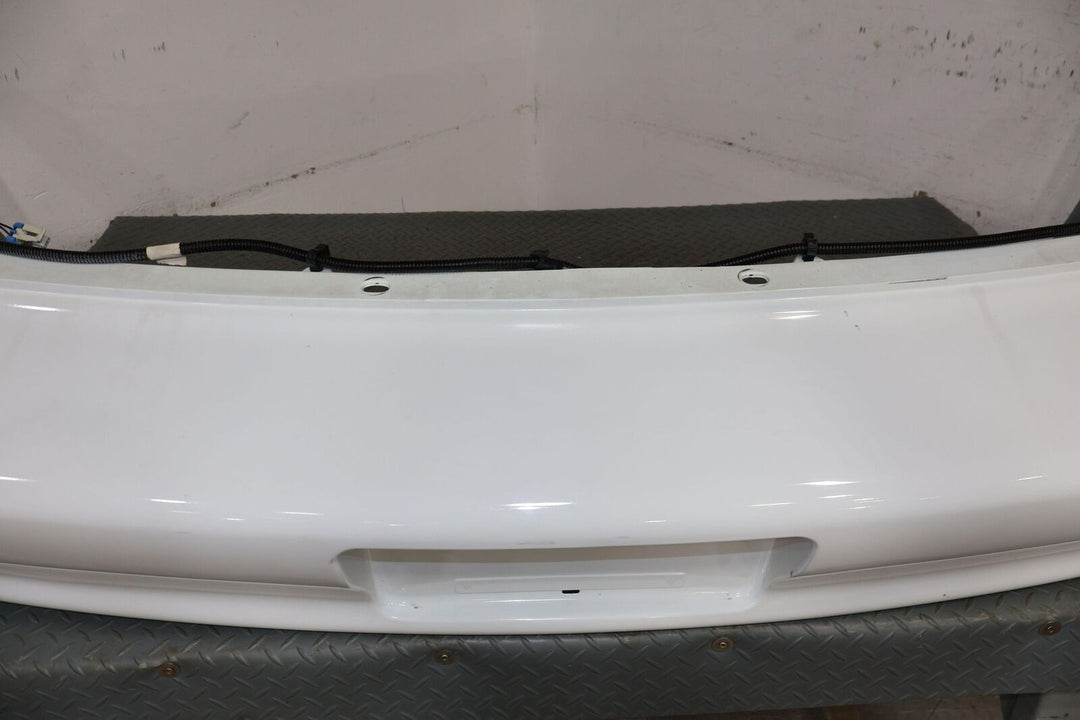 93-02 Chevy Camaro OEM Rear Bumper W/ Markers (Arctic White 10U) Cracked Paint