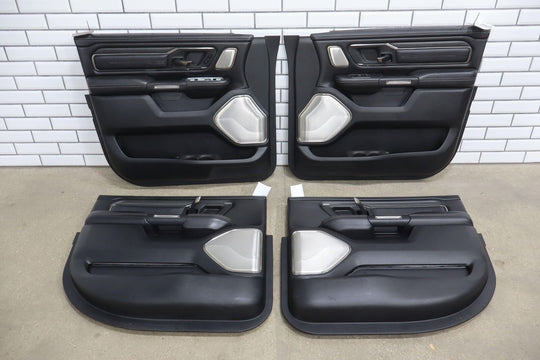 19-23 Ram (New Body) Limited OEM Door Panel Set Front/Rear Black (X9)