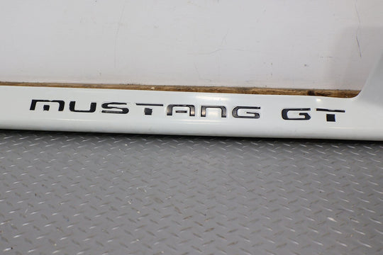 89-93 Ford Mustang GT Convertible Right RH Rocker Moulding (Oxford White YO)