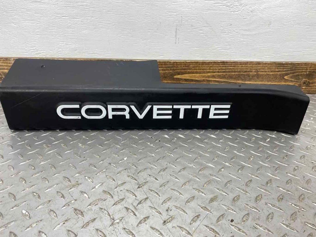 94-96 Chevy C4 Corvette Pair Left & Right Door Entry Sill Plates (Black 19i)