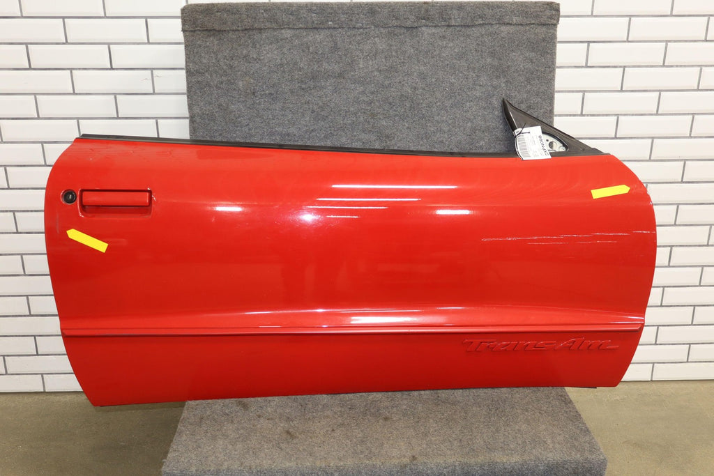 93-02 Pontiac Firebird Trans Am RH Right Power Door (Bright Red 81
