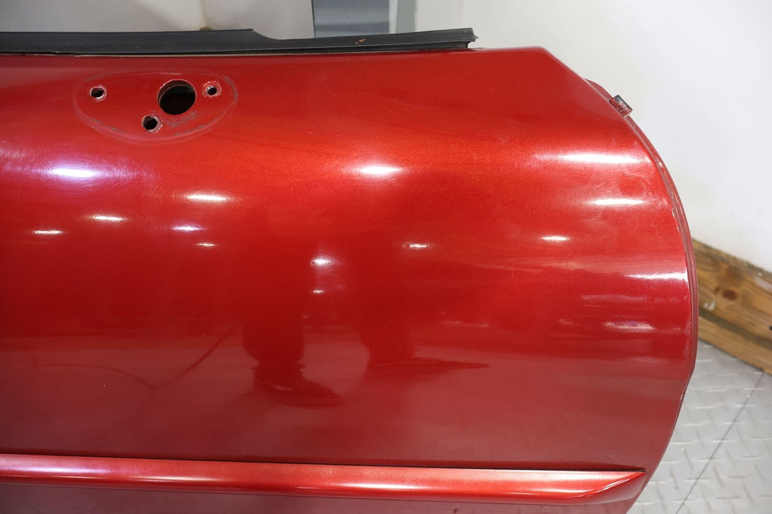 97-04 Chevy Corvette C5 Right RH Passenger Door Shell (Magnetic Red 86U) Bare