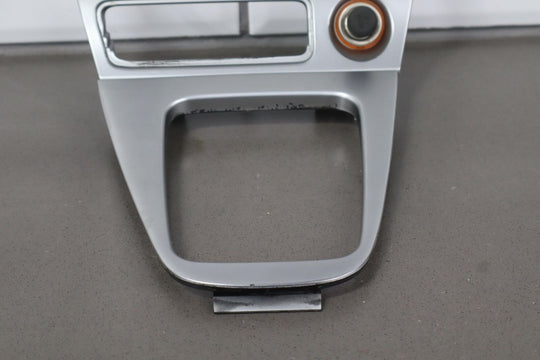 01-05 Mazda Miata NB Silver Radio Bezel Trim W/Shifter Bezel See Photos