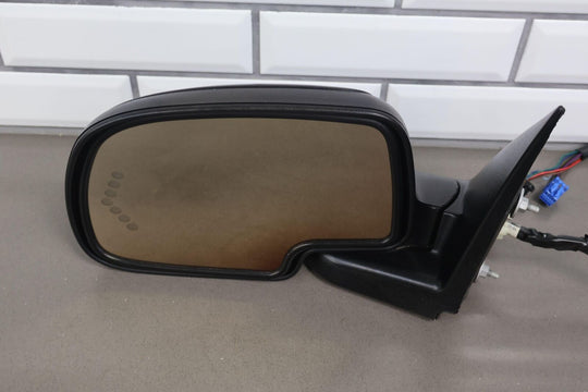 03-06 GMC Sierra Left LH Power Fold /Heated Door Mirror (Textured Black DL3)