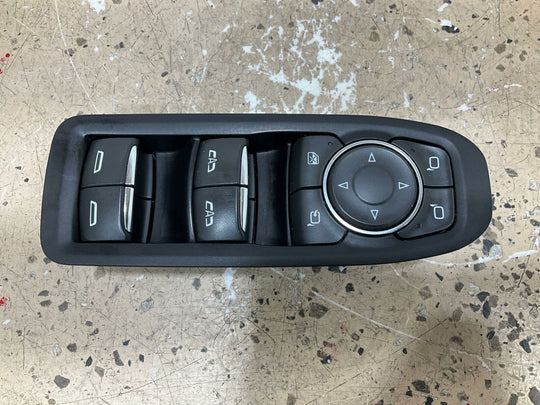 17-19 Cadillac XT5 Platinum Front Driver Left LH Master Window Switch W/ Bezel