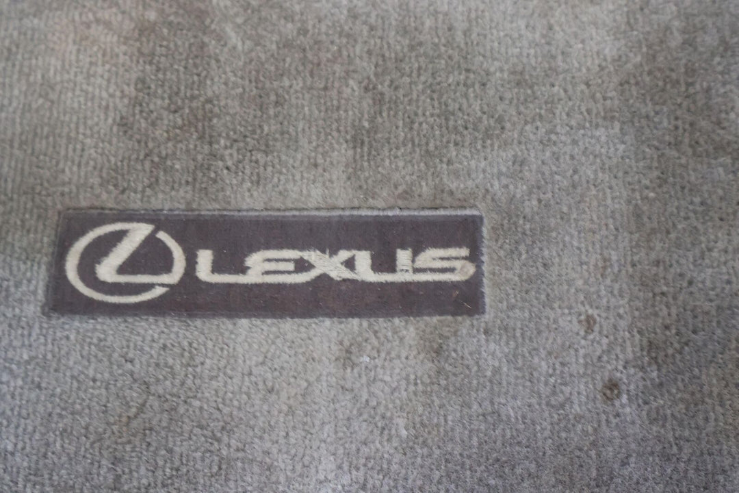 10-13 Lexus GX460 OEM Cloth Floor Mats Set of 5 (Gray) Stained Minor Wear