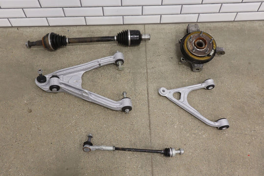 04-08 Cadillac XLR Base LH Left 5 Piece Rear Suspension Knuckle Kit 58K Miles