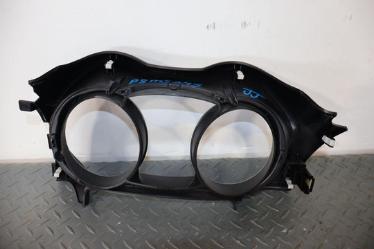 08-15 Mitsubishi Lancer Evolution EVO X Speedometer Cluster Bezel (Black/Silver)