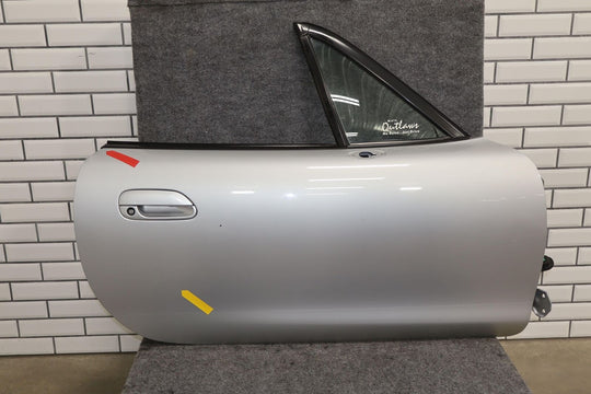 99-00 Mazda Miata Right Passenger Door Shell Highlight Silver (18G) *See Photos*