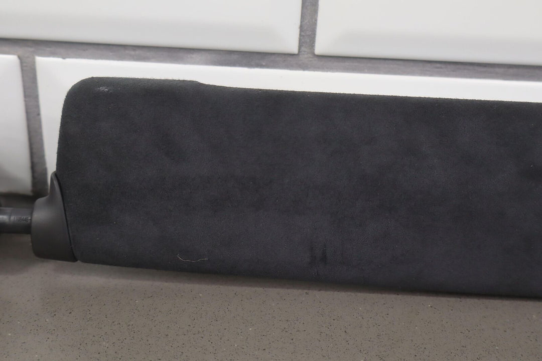 2021-2023 Tesla Model X Driver Left Sun Visor Black Suede / Alcantara